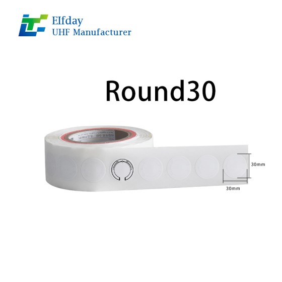Round30 Mini RFID Label Petcollar Safetag Scangentle Softmaterial Waterprooflife Nofadetag Comfortfit Lostfind Vetuse Trackeasy